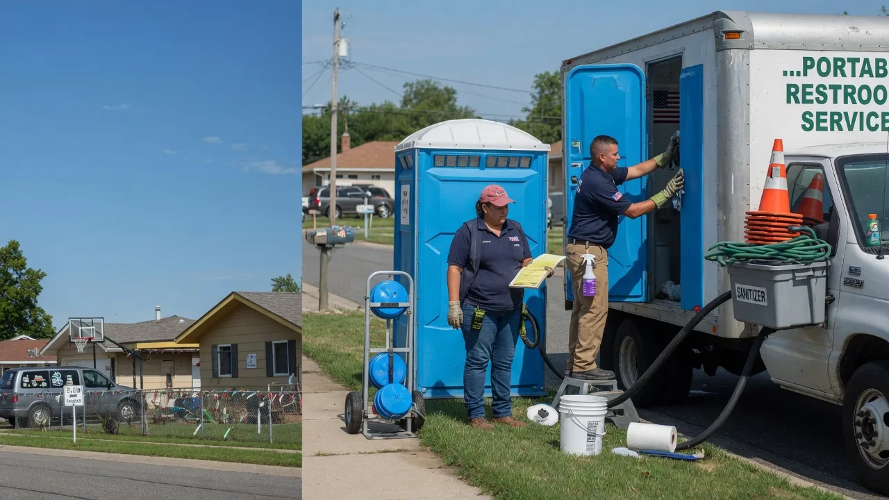 Portable Toilet Rental in Chester, IL near me